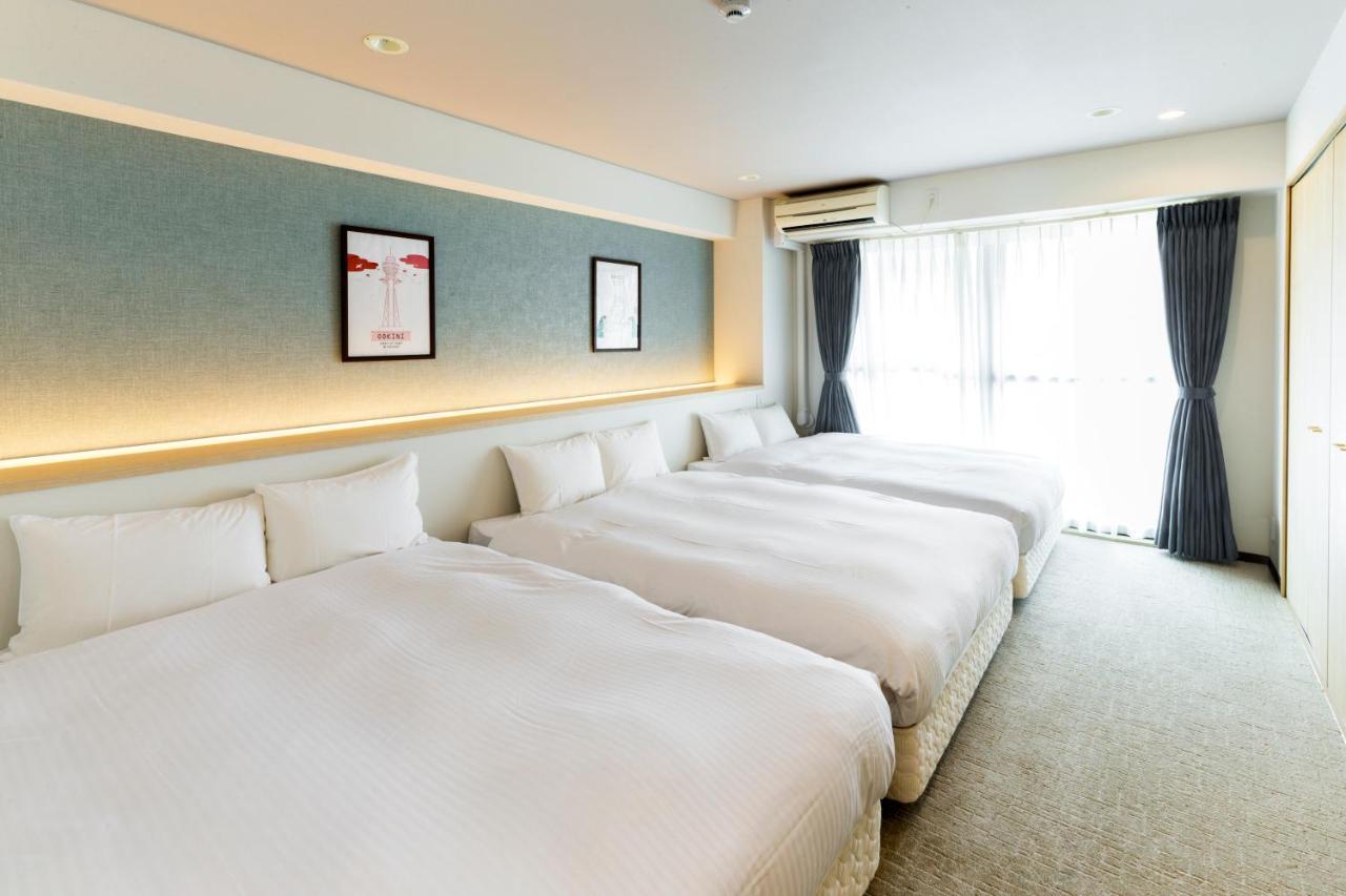 Ookini Hotels Nipponbashi Apartment Osaka Bagian luar foto