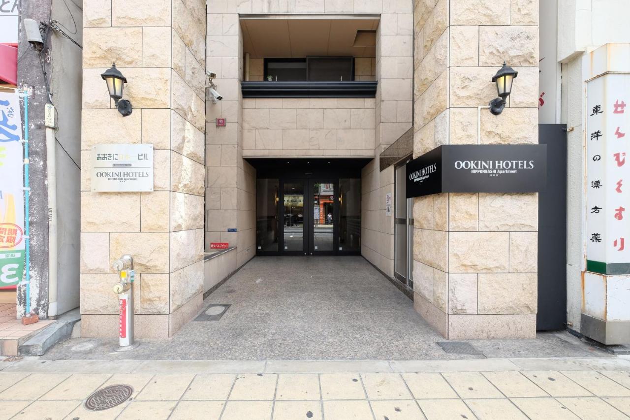 Ookini Hotels Nipponbashi Apartment Osaka Bagian luar foto